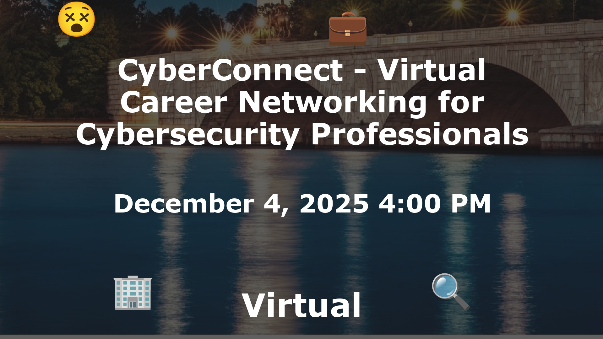 CyberConnect - Virtual Career Networking for Cybersecurity Professionals event image